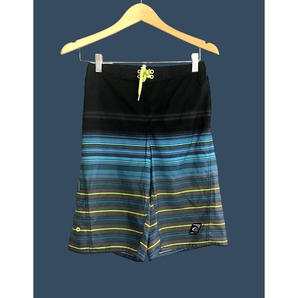 LAGUNA -Boy Drawstring Elastic waist Board Shorts Swim trunk SIZE YOUTH X-LARGE - Picture 1 of 7